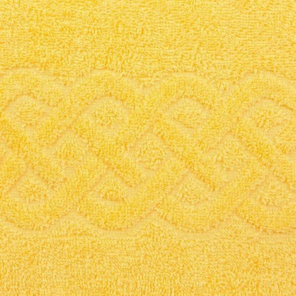 Полотенце махровое «Plait» цвет жёлтый, 30х70