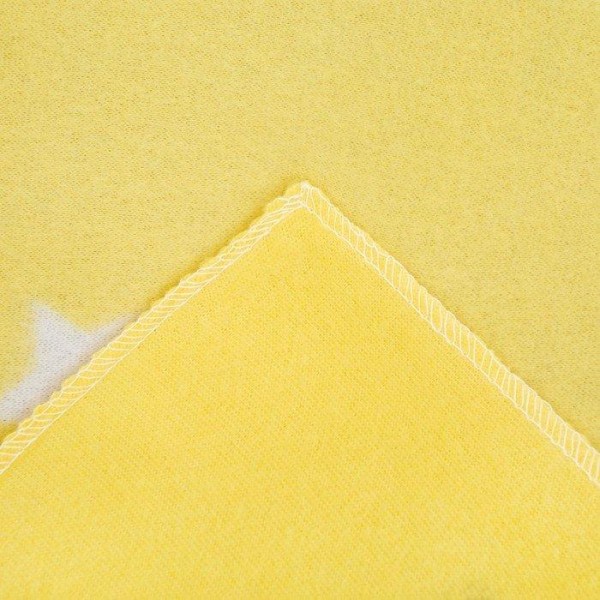 Плед Style желтый 130x170 см, флис 160 г/м, полиэстер 100%