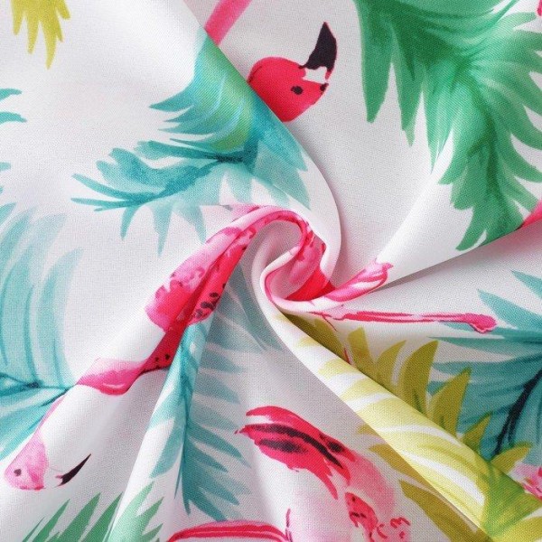 Скатерть «Доляна» Фламинго 150×250 см, 100% п/э