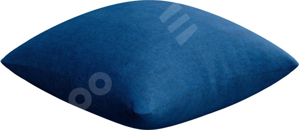 Подушка декоративная Cortin, вельвет синий, 40х40 см