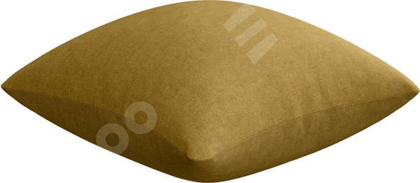 Подушка квадратная «Кортин» канвас горчица