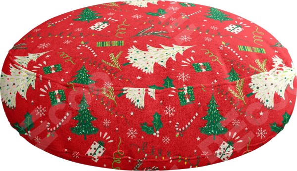 Подушка круглая Cortin «Новогодние подарки»