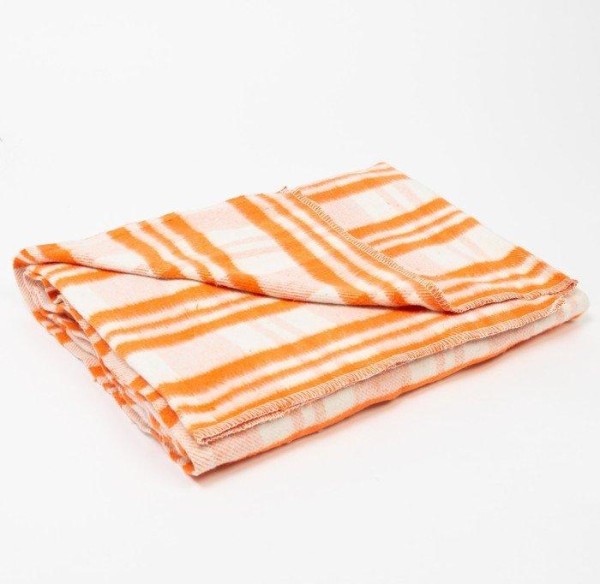 Одеяло байковое, размер 140х205 см, цвет МИКС