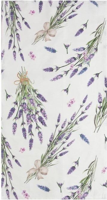 Полотенце "Этель" Lavender (вид 2) 40х73 см, 100% хл, саржа 190 гр/м2