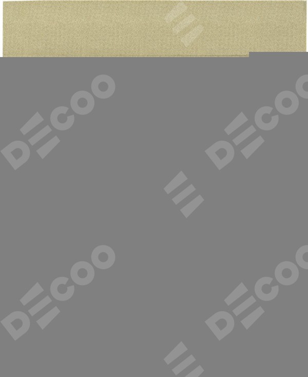 Римская штора «Кортин» с кантом Джестер, для проема, ткань лён димаут, песочный