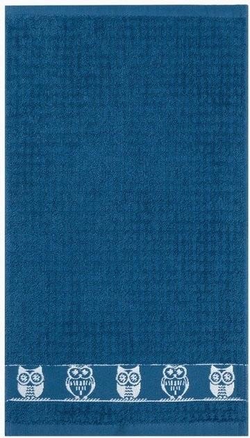 Комплект полотенец махровых индиго/серо-синий 30*50 400г/м, хл100%