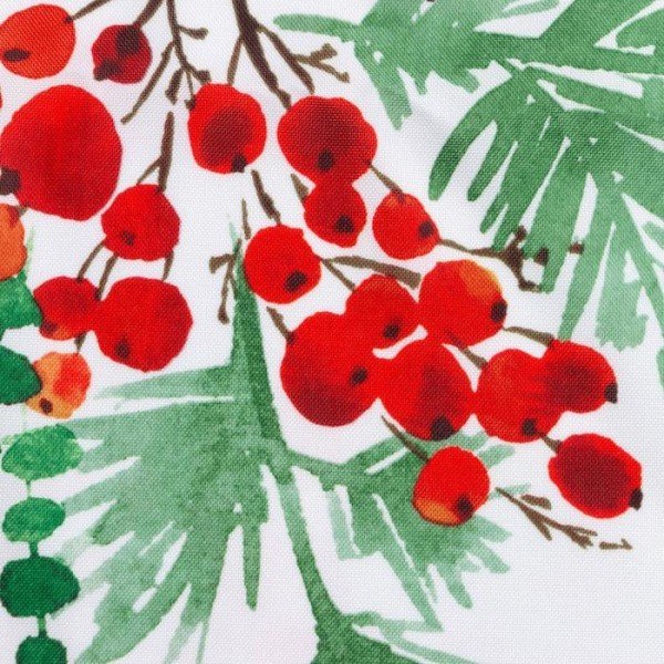 Скатерть Доляна «Новый год: Сhristmas berries» 145*300 +/- 2 см, 100% п/э
