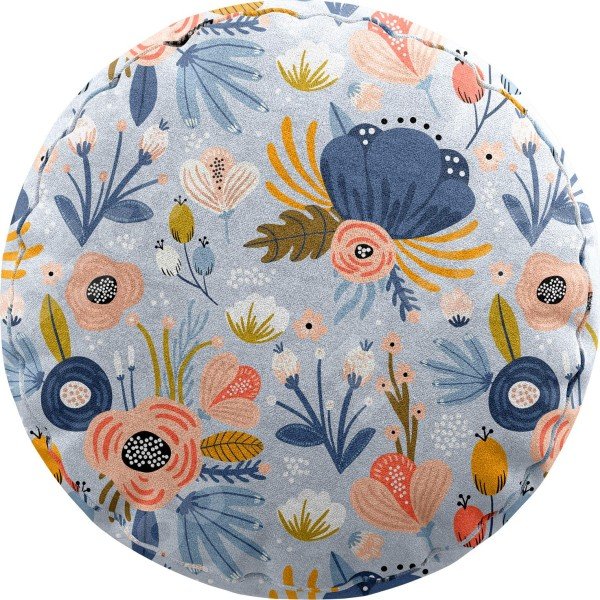 Подушка круглая Cortin «Волшебные цветы»