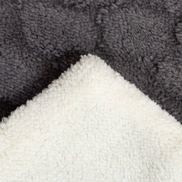 Плед Этель «Мозайка» 180х200 см, цвет серый