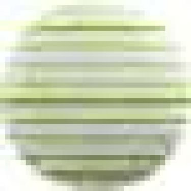Подушка круглая Cortin «Зелёные горизонтальные полоски»