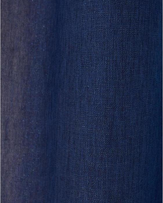Штора портьерная Этель"Блеск"цв.синий 140х250 см