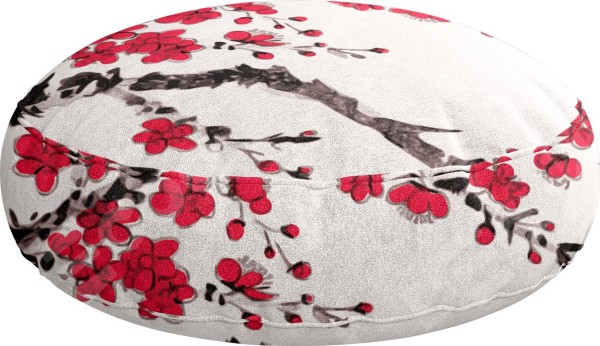 Подушка круглая Cortin «Цветущая сакура»