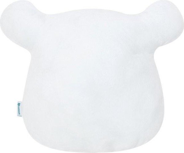 Подушка декоративная Крошка Я «Мишка», цвет белый, 48х38см, велюр, 100% полиэстер