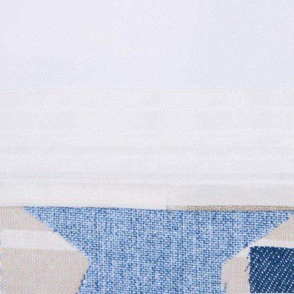 Портьера Этель «Морской стиль» , цвет синий, 170х260 см, блэкаут, 100% полиэстер
