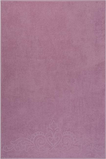 Полотенце махровое «Romance» цвет сирень, 100х150, 320 гр/м