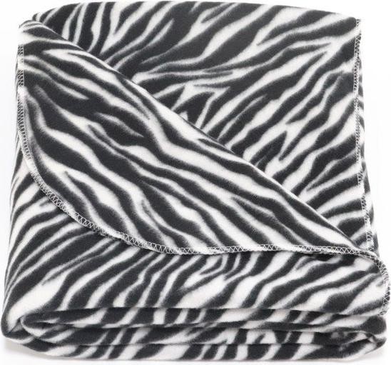 Плед Zebra 130x150 см, флис 120 г/м, полиэстер 100%