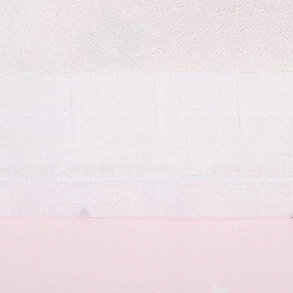 Портьера Крошка Я «Млечный путь» без держателя цвет розовый, 170×260 см, блэкаут, 100% п/э