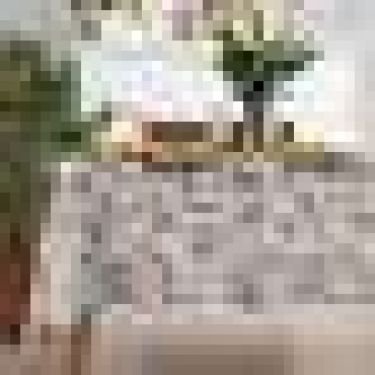 Скатерть "Доляна" Blooming garden 110х144 см, 100% хлопок, 164 г/м2