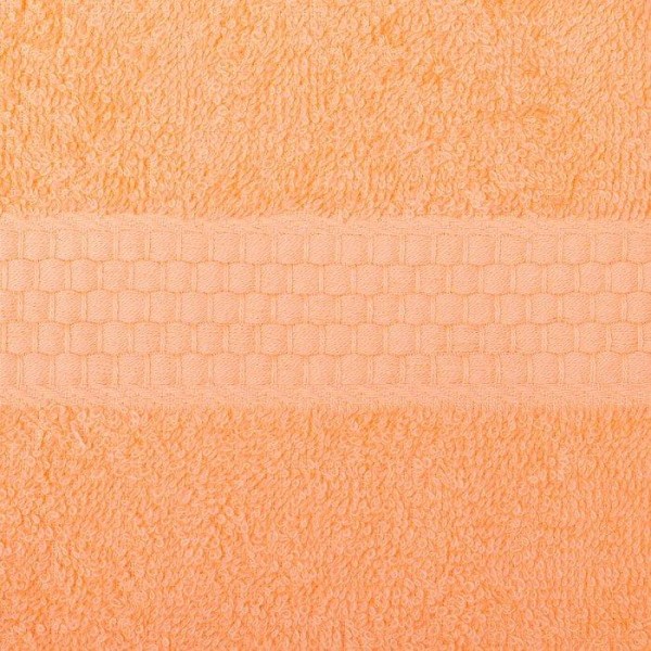 Полотенце махровое гладкокрашеное «Эконом» 50х90 см, цвет персиковый