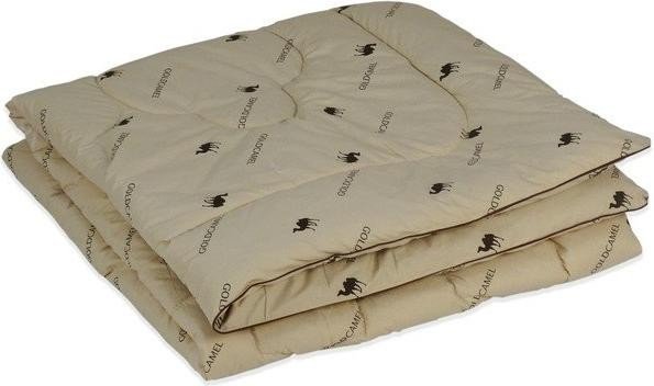 Одеяло всесезонное, размер 200 × 220 см, верблюжья шерсть