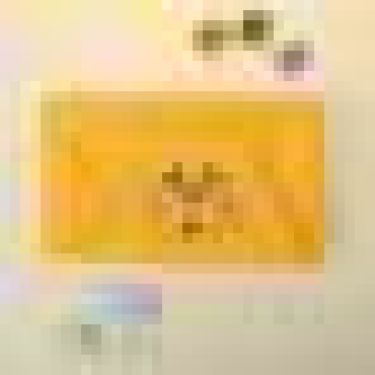 Полотенце-накидка махровое котик, 75×125 см, желтый, Хл, 300 г/м²