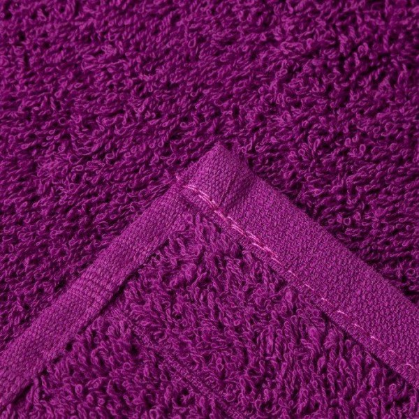 Полотенце махровое 30х60см, фиолетовый, хл 100%, 400г/м2