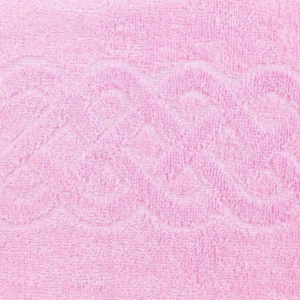 Полотенце махровое «Plait» цвет розовый, 30х70