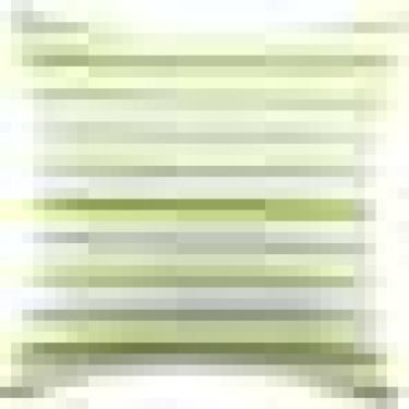 Подушка квадратная Cortin «Зелёные горизонтальные полоски»