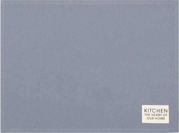 Набор салфеток Этель Kitchen, цв. синий, 30х40 см - 2 шт, 100% хл, саржа 220 г/м2