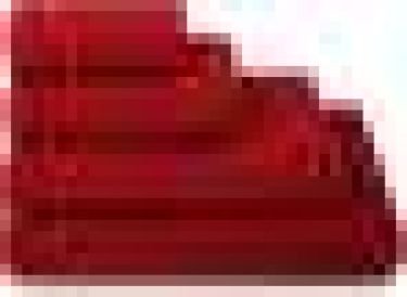 Полотенце махровое «Радуга» цвет красный, 50х90 см, 305г/м2