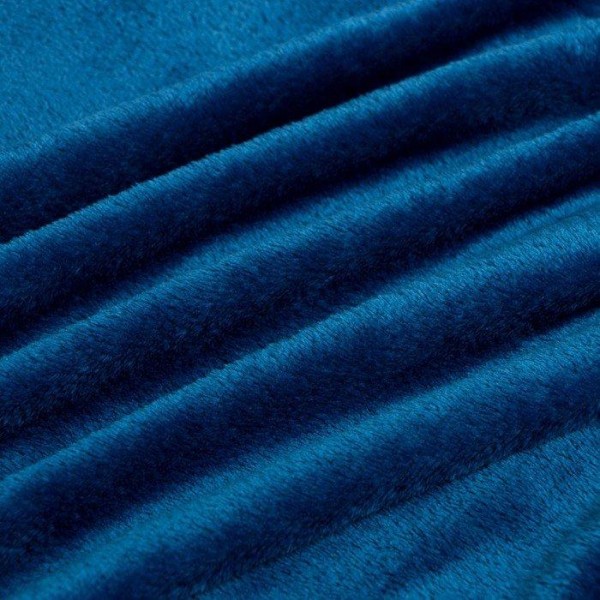 Плед "Этель", р-р 130х180 см, синий, 100% п/э