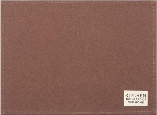 Набор салфеток Этель Kitchen, цв. коричневый, 30х40 см - 2 шт, 100% хл, саржа 220 г/м2