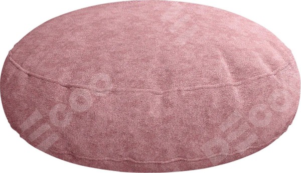 Подушка круглая «Кортин» софт мрамор розовый