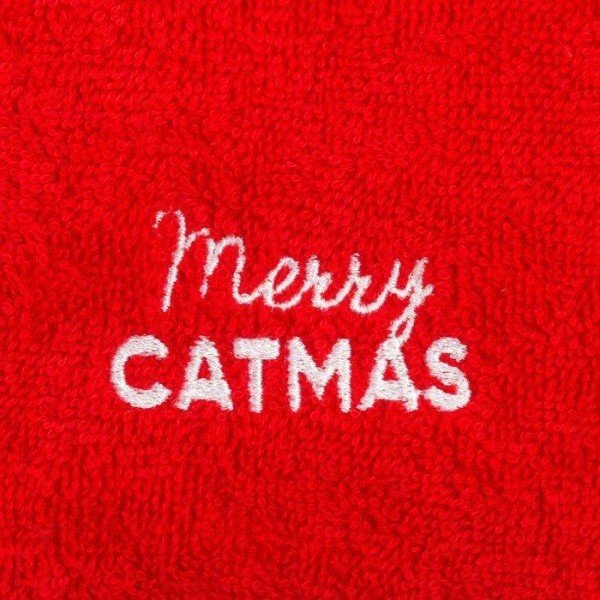 Набор полотенец "Merry catmas" 30х60 см-2 шт, хлопок 340гр/м2