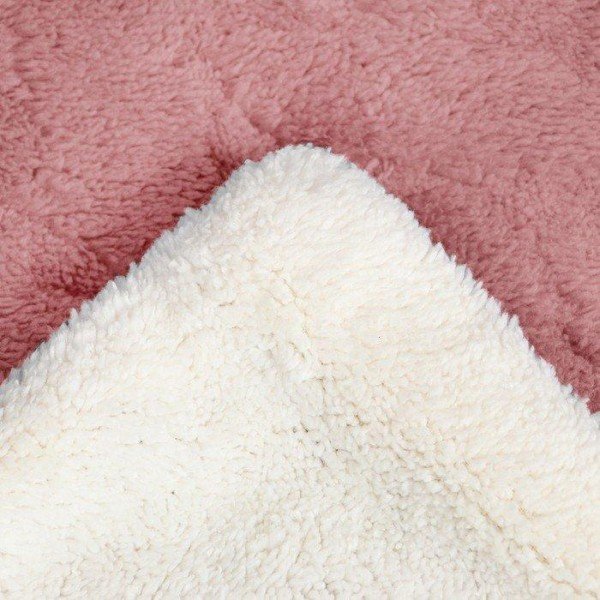 Плед Этель «Ромб» 180х200 см, цвет розовый