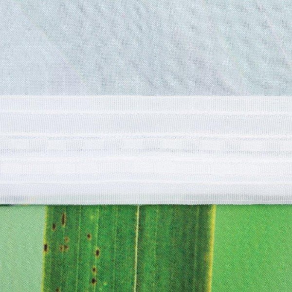 Комплект штор «Листья бамбука», размер 145 х 260 см, 2 шт., габардин