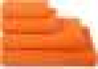 Полотенце махровое «Радуга» цвет оранжевый, 50х90, 305 гр/м