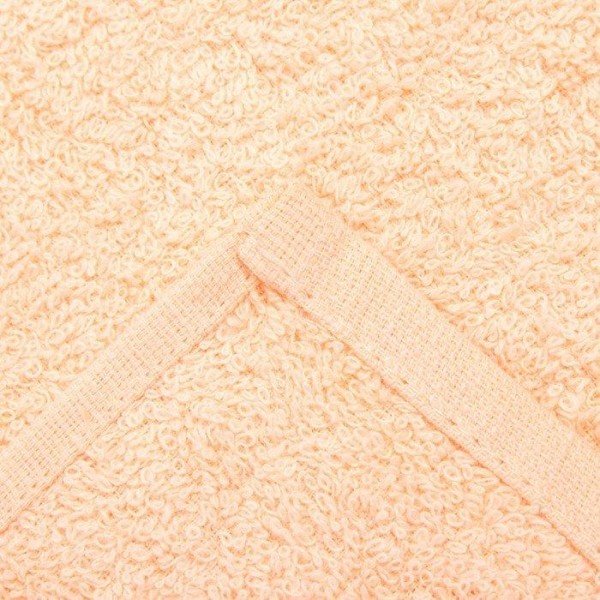 Полотенце махровое Экономь и Я 30х60 см, цвет персиковый мокко, 100% хлопок, 350 гр/м2