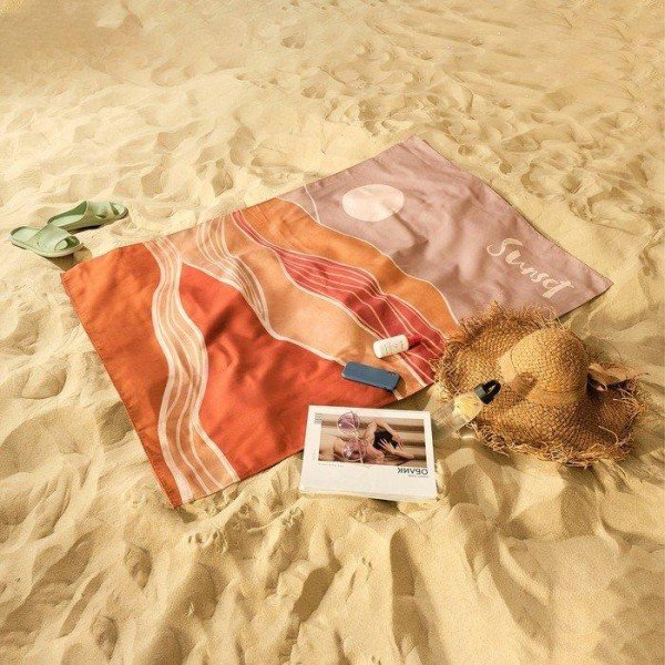 Полотенце пляжное Этель Sunset 96х146 см, 100% хлопок