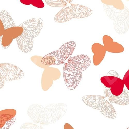 Ткань: Бабочки 03