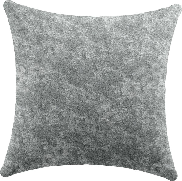 Подушка квадратная «Кортин» софт мрамор серый