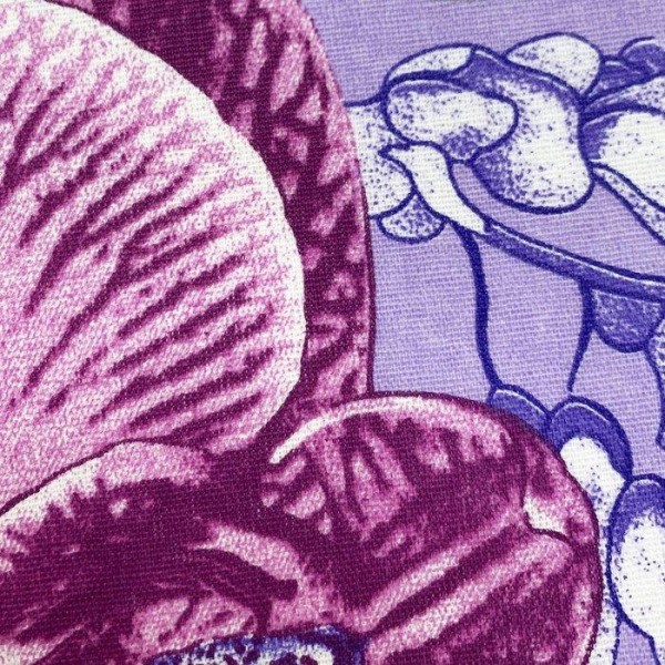 Постельное бельё евро Миланика Орхидеи 200х217см, 217х240 см, 70х70см 2 шт, бязь 125г/м, хлопок 100%