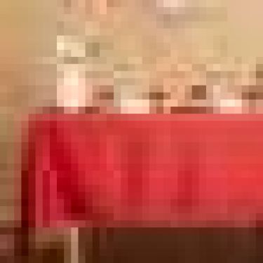 Скатерть "Этель" Cozy 150*110 +/-3см, цв.бордовый, пл. 192 г/м2, хл с ВГМО