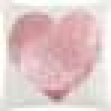 Наволочка Этель "Сердце" цв. розовый,40 х 40 см, велюр