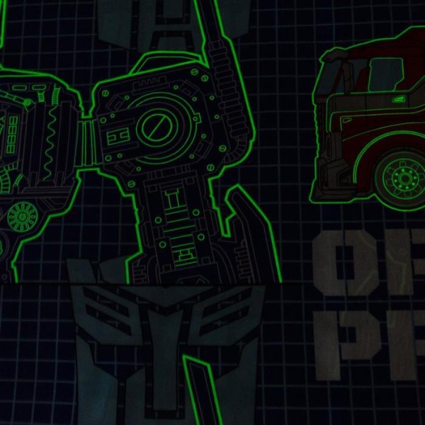 Постельное бельё 1,5 сп Neon Series "Optimus Prime" Transformers 143*215 см, 150*214 см, 50*70 см -1 шт