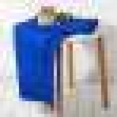 Полотенце вафельное Этель 70*140 см. цв.ярко-синий, 100% хл, пл 240 г/м2