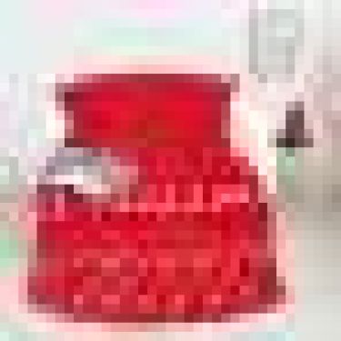 Плед Павлина «Суоми», цвет красный 150х200см, аэрософт 190г/м², 100% полиэстер