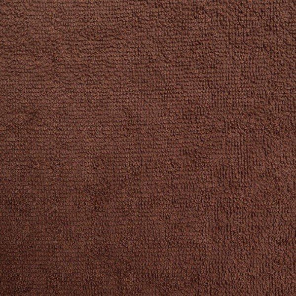 Полотенце махровое 30х30см, коричневый, хл 100%, 360 г/м2