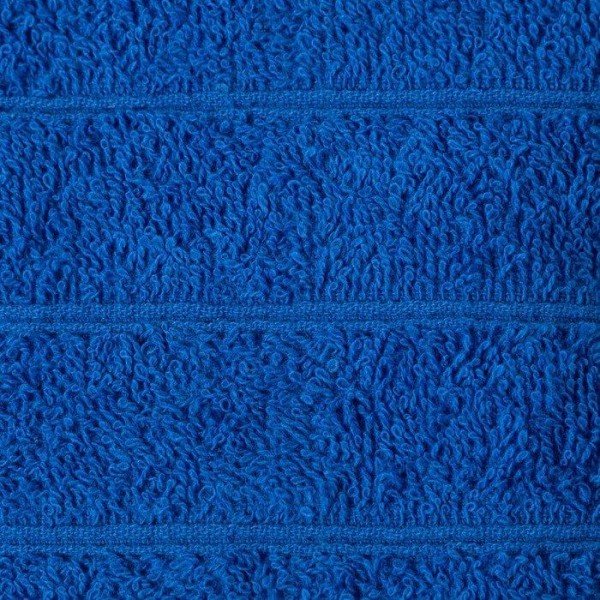 Полотенце махровое 30х60см, синий, хл 100%, 400г/м2