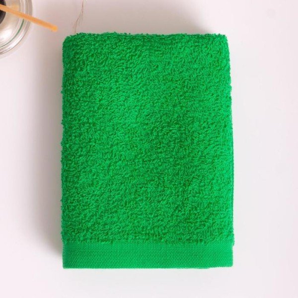 Полотенце махровое ГК 30х50см, 06-045, зеленый, хл 100%, 360г/м2